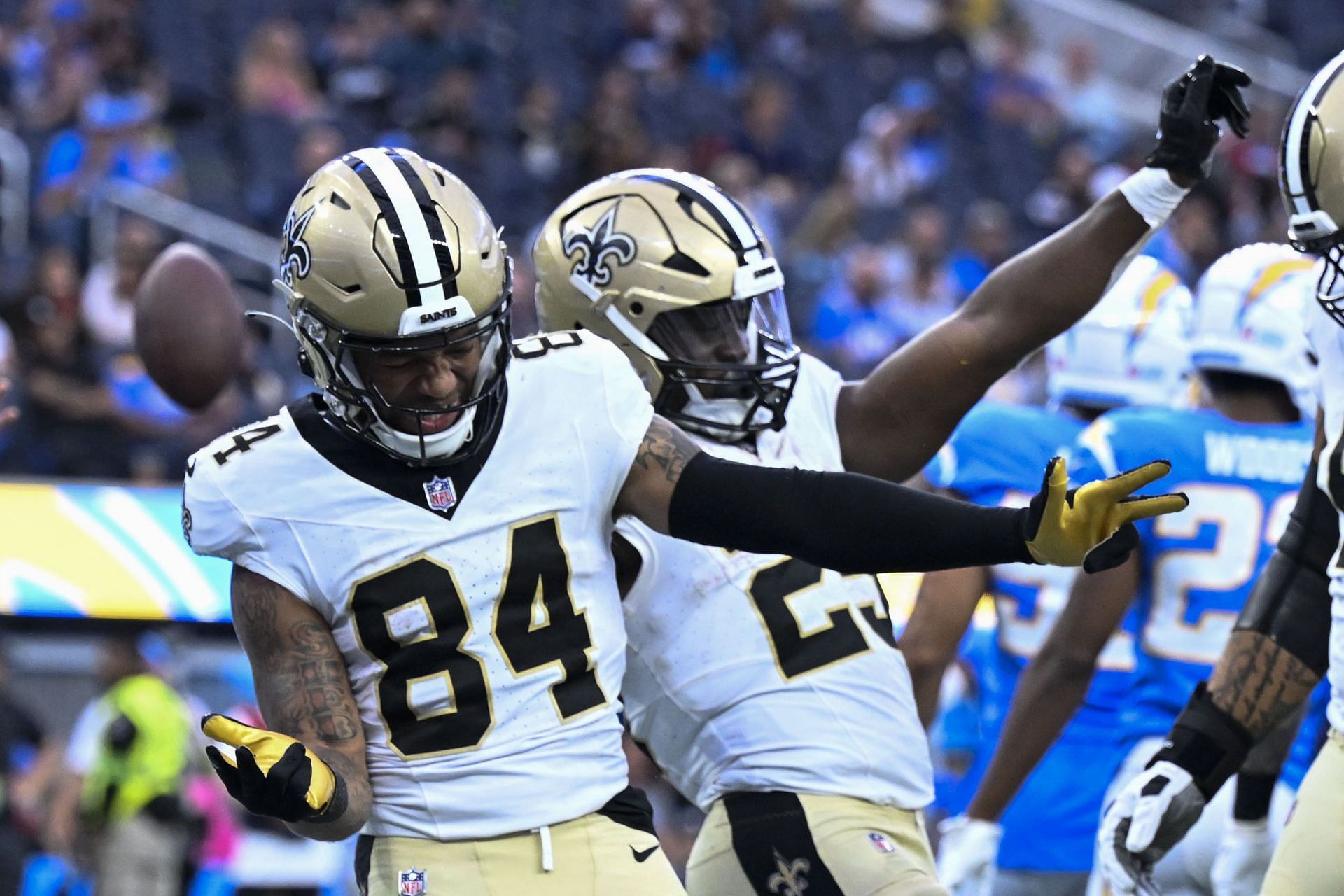 Saints WR <a href='https://www.sportskeeda.com/nfl/lynn-bowden-jr' target='_blank' rel='noopener noreferrer'>Lynn Bowden</a> started seven games at QB for the Wildcats.