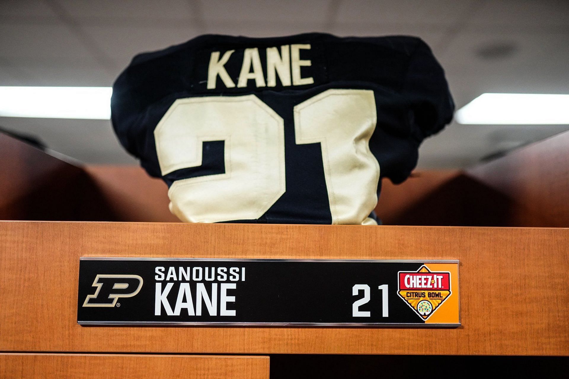 Sanoussi Kane, 2024 NFL Draft Prospect from Big Ten. Credit: Sanoussi Kane Twitter