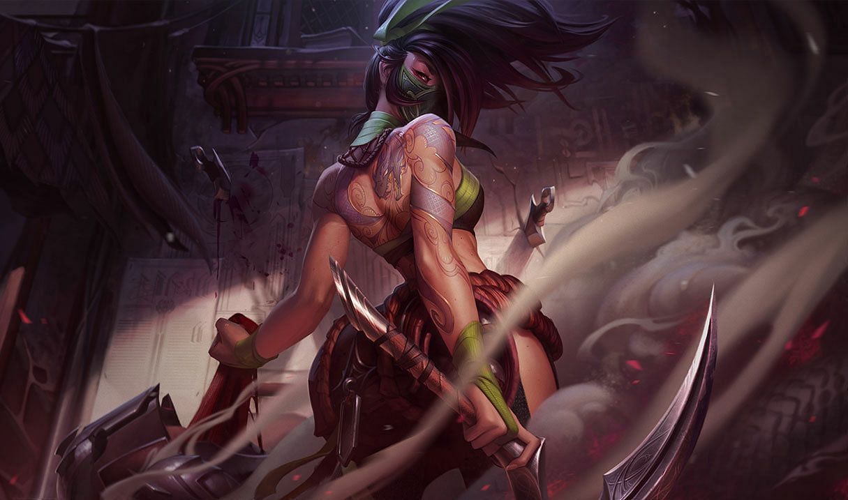 Akali in LoL (Image via League of Legends)