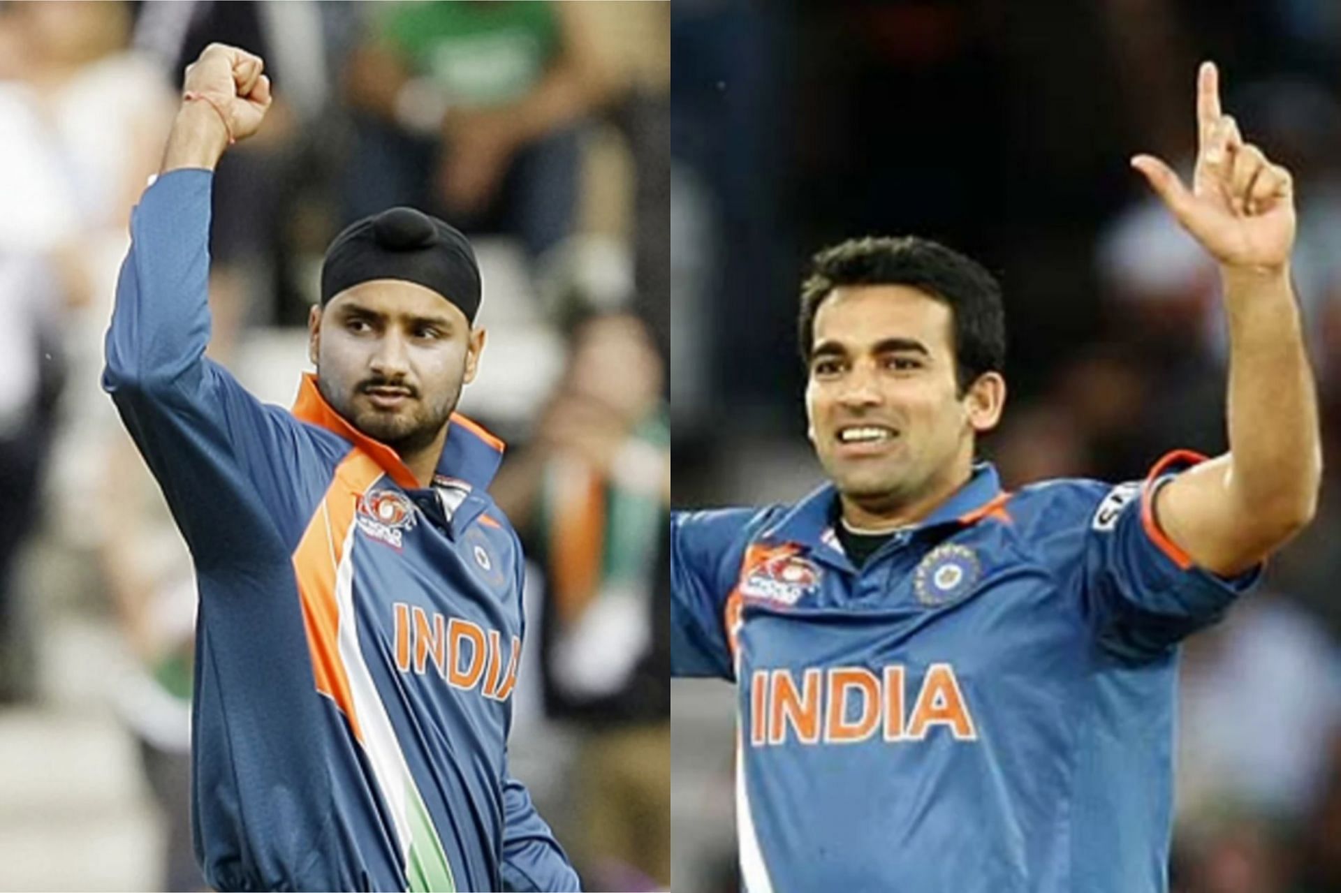 Harbhajan Singh and Zaheer Khan - The two Indian legends [Getty Images]