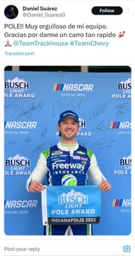 Credits: Daniel Suárez Twitter