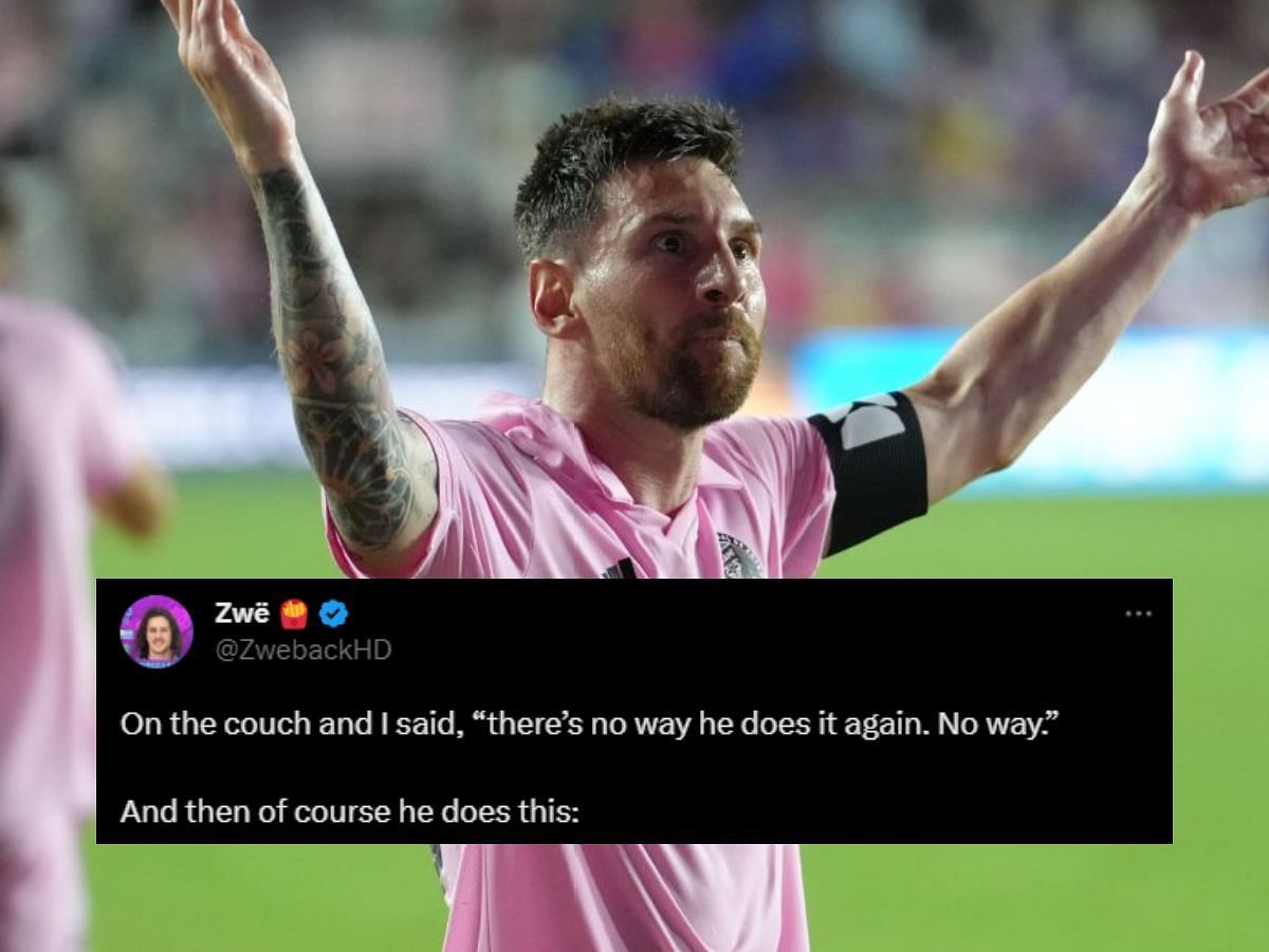 ZwebackHD and other FIFA streamers react to Messi