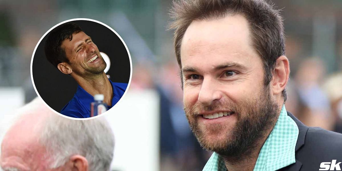 Andy Roddick had a hilarious response when asked about Novak Djokovic