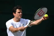 Raonic at this year's Wimbledon