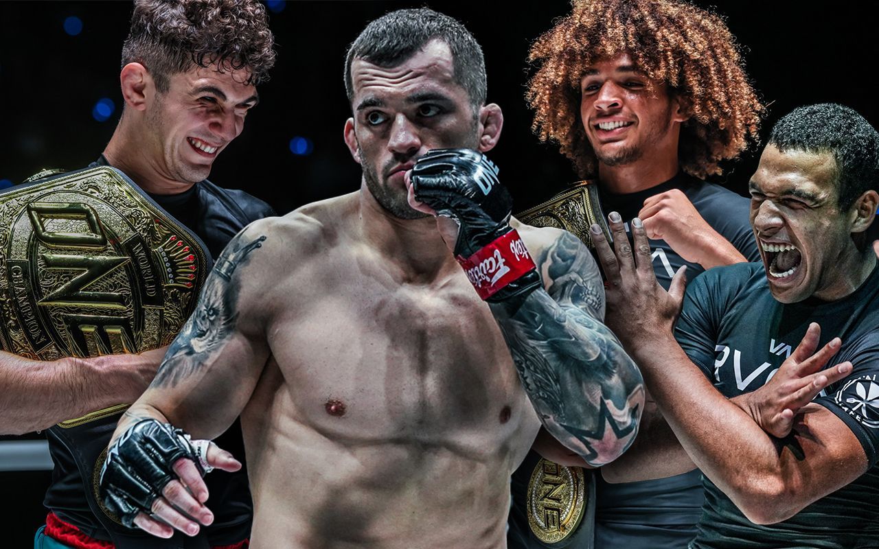 Mikey Musumeci, Roberto Soldic, Kade and Tye Ruotolo - Photo by ONE Championship