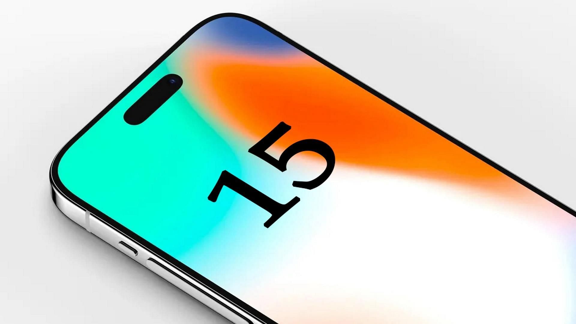 The iPhone 15 OLED Display rumor hints at slimmer bezels (Image via Sportskeeda)