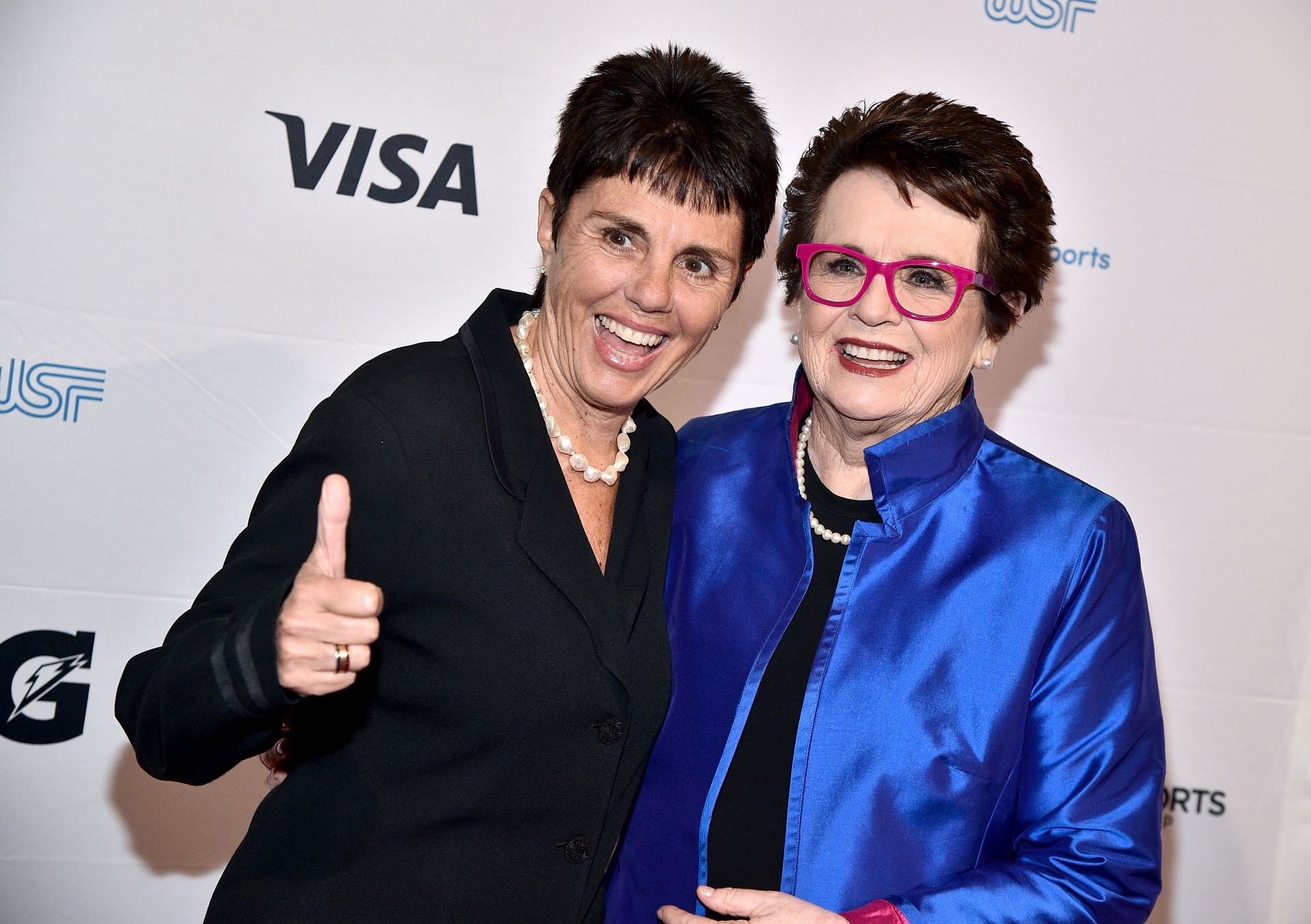 Billie Jean King and her wife Ilana Kloss