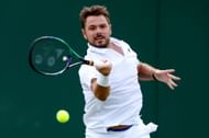 Stan Wawrinka at the 2023 Wimbledon.