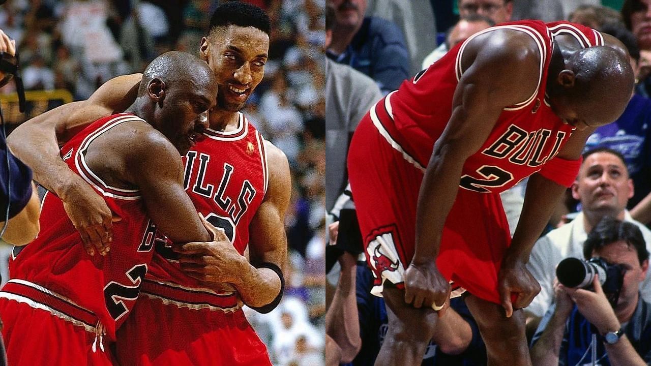 Stills from Michael Jordan