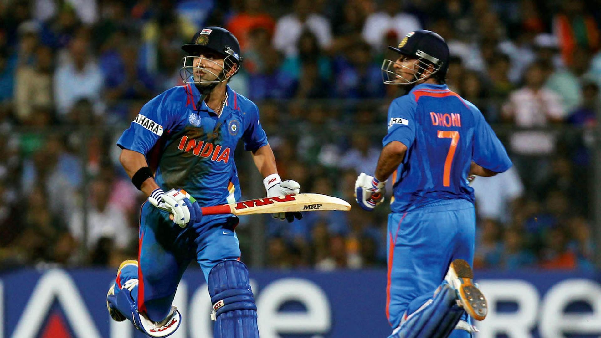 Gautam Gambhir had given absolutely everything on the field and was exhausted (P.C.:X)