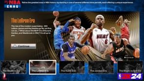 NBA 2K24 introduces new MyNBA era inspired by LeBron James