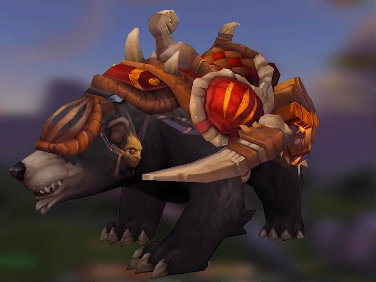 Amani War Bear in WoW (Image via MrGM/Reddit)