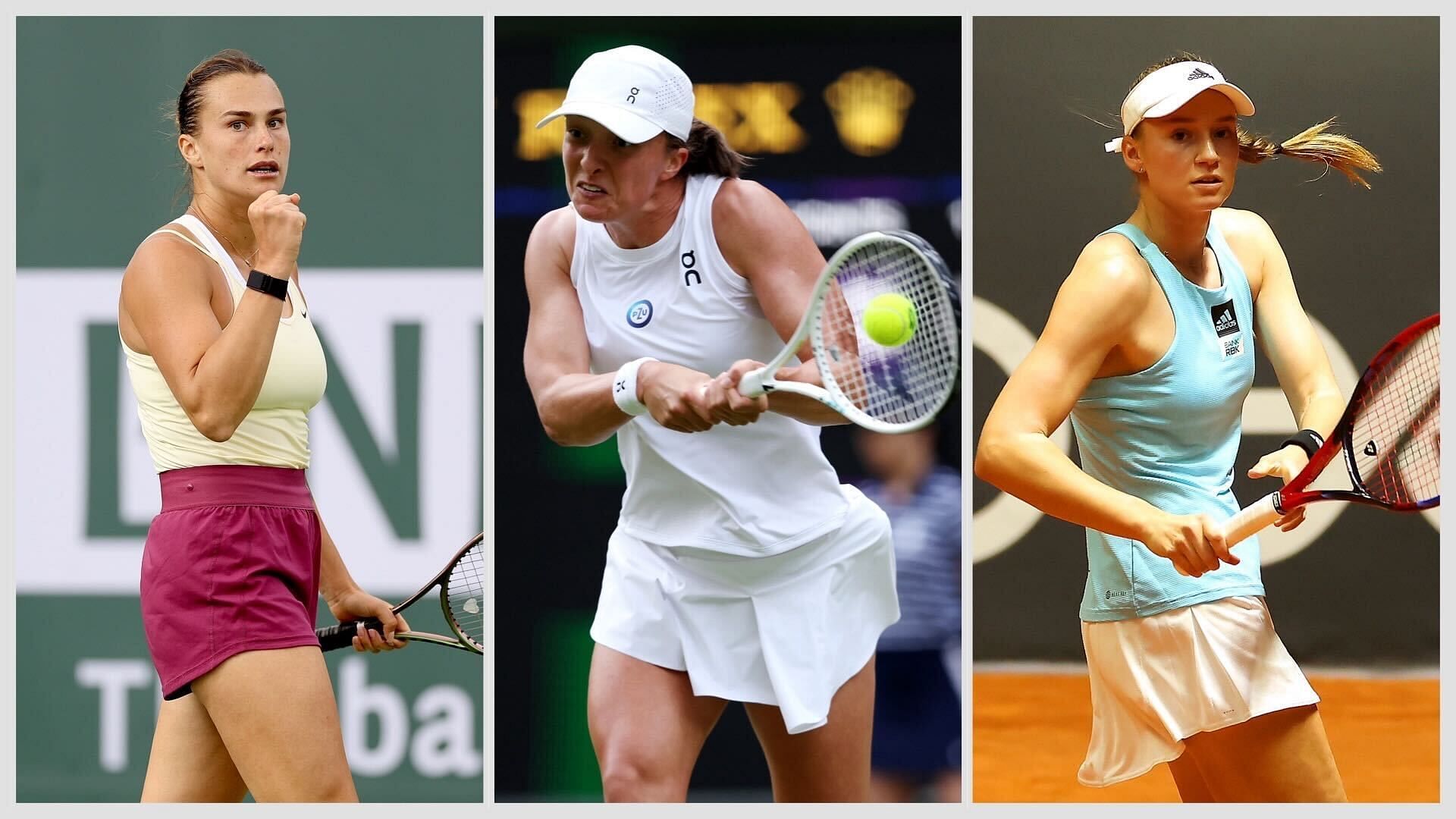 Aryna Sabalenka, Iga Swiatek and Elena Rybakina have been called the new Big-3 in tennis.