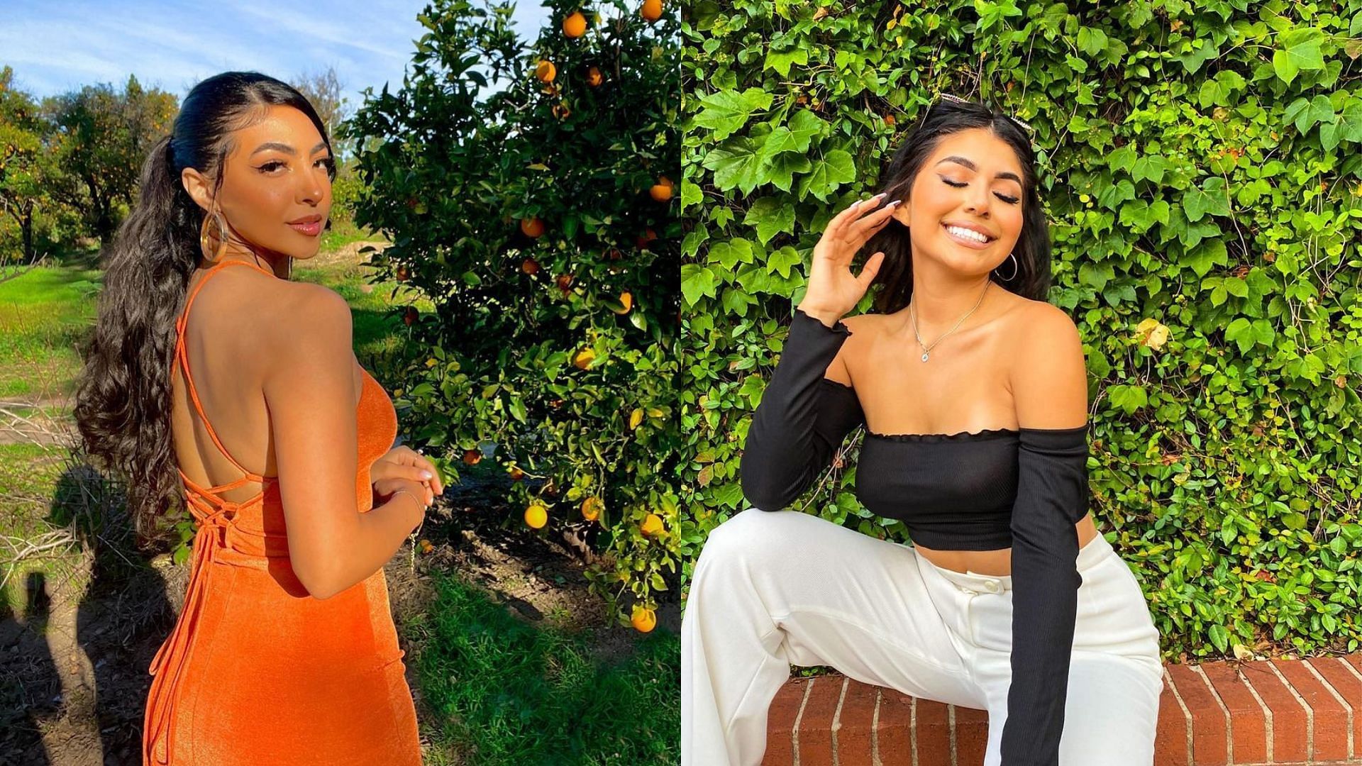 Johnnie Garcia and Kassy Castillo from Love Island USA (Images via Instagram/@johnnieolivia and @kass.c)