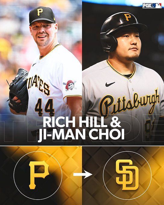 Grading the Padres' Rich Hill-Ji Man Choi trade with Pirates