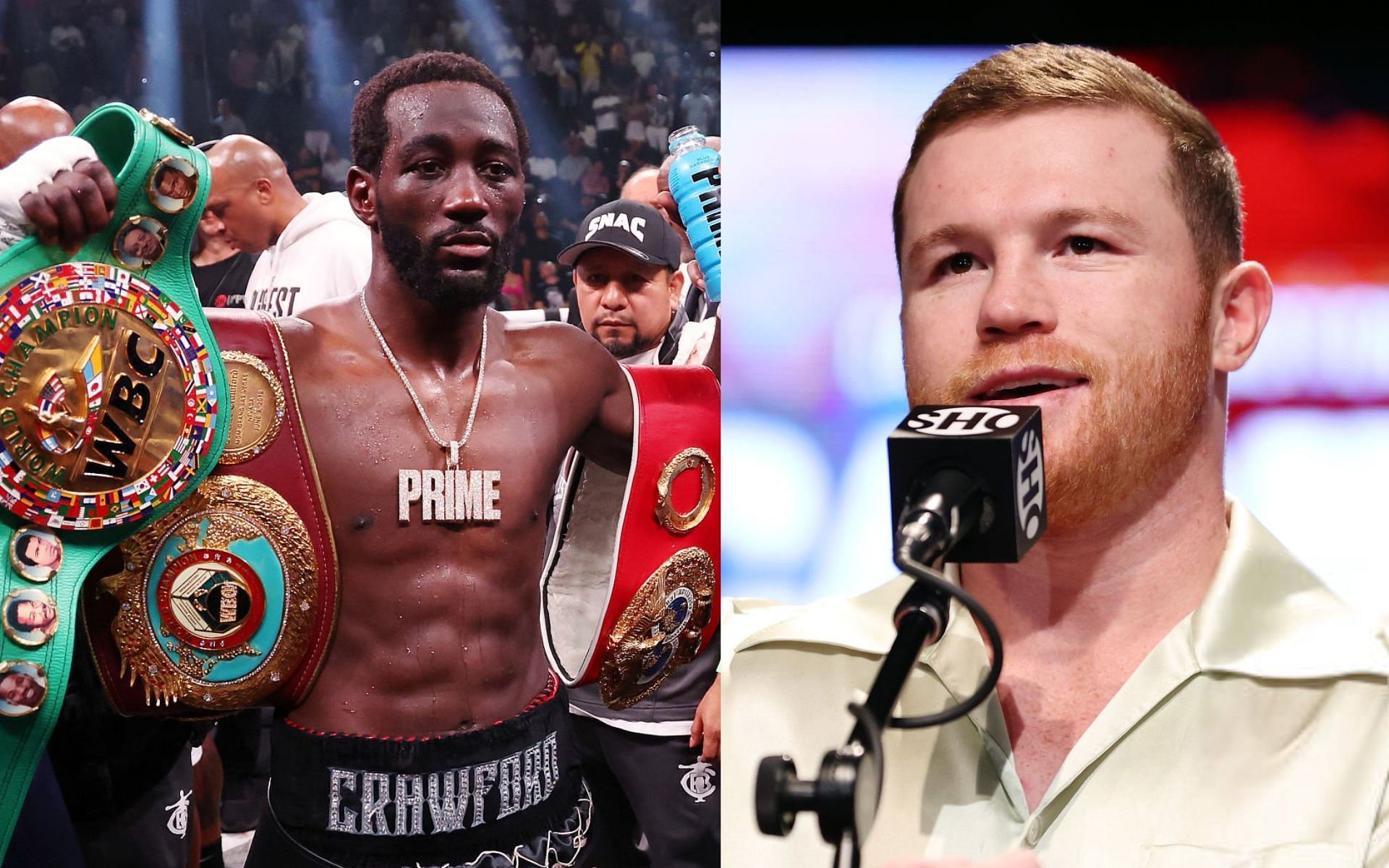 Canelo Alvarez shares thoughts on facing Terence Crawford at a catchweight
