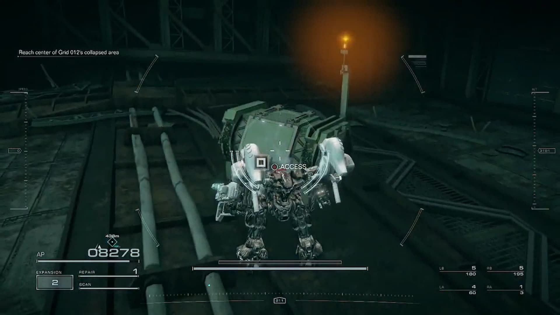 Bad Cook Flamethrower is one of the unique secret weapons in Armored Core 6 (Image via FromSoftware)