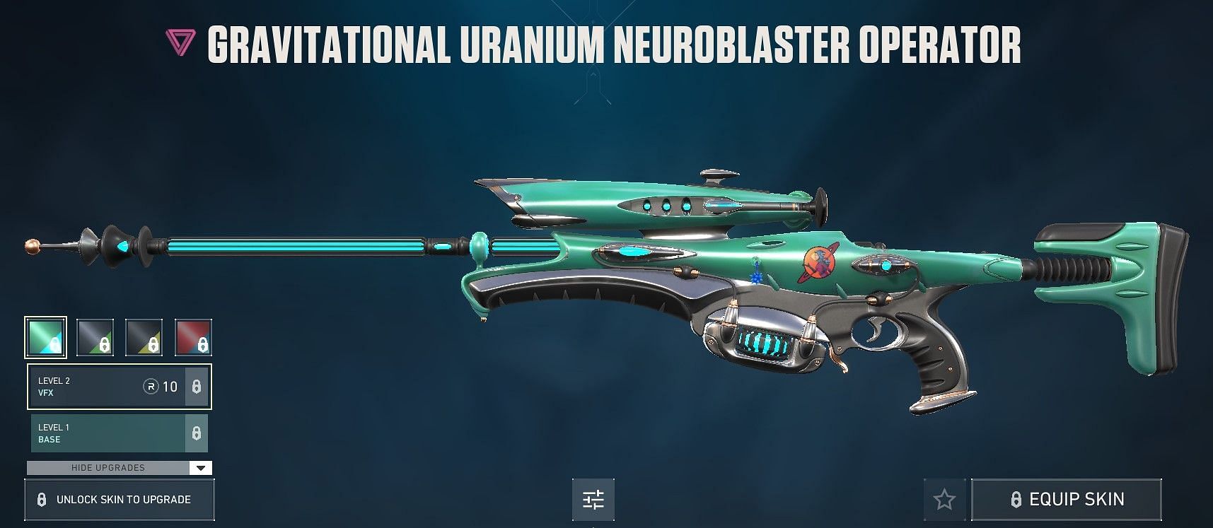 VALORANT Coleção Uranium Neuroblaster