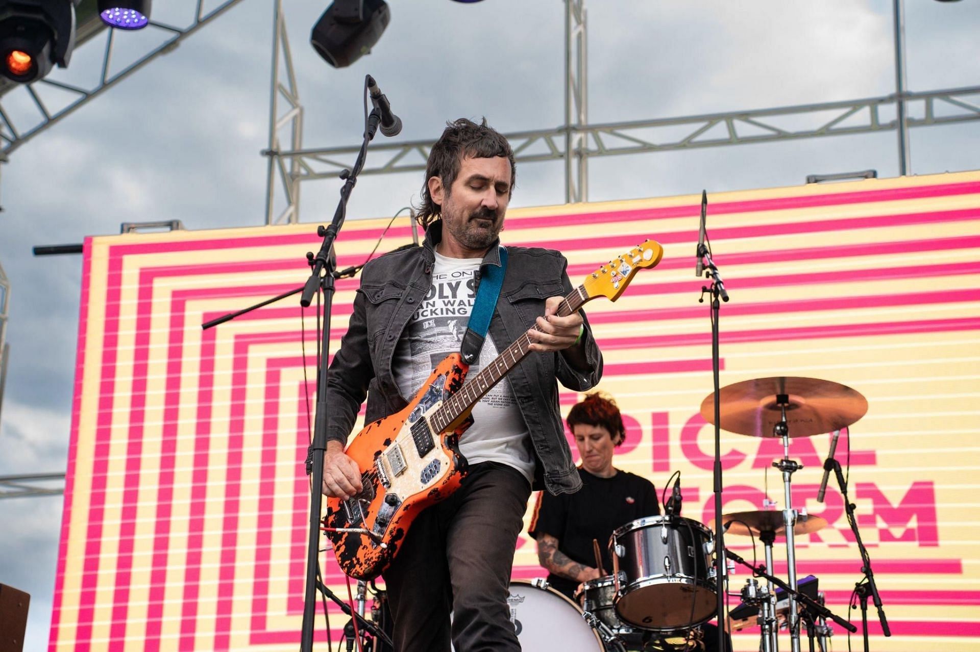 Gareth Liddiard at Wide Awale Festival 2022 (Image via Getty Images)