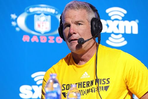 Brett Favre at SiriusXM At Super Bowl LIV - Day 3