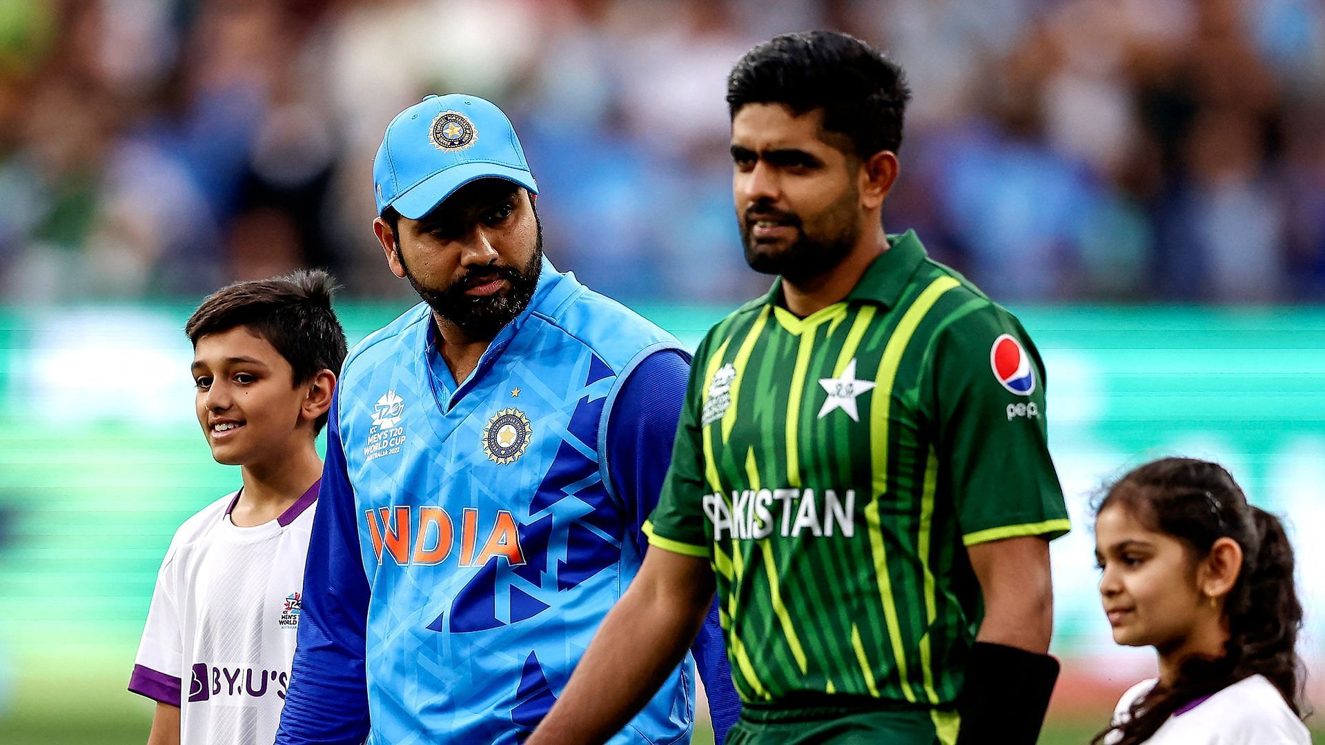 वनडे वर्ल्ड कप में भारत का रिकॉर्ड पाक के खिलाफ शानदार रहा है (Photo Courtesy : ICC)