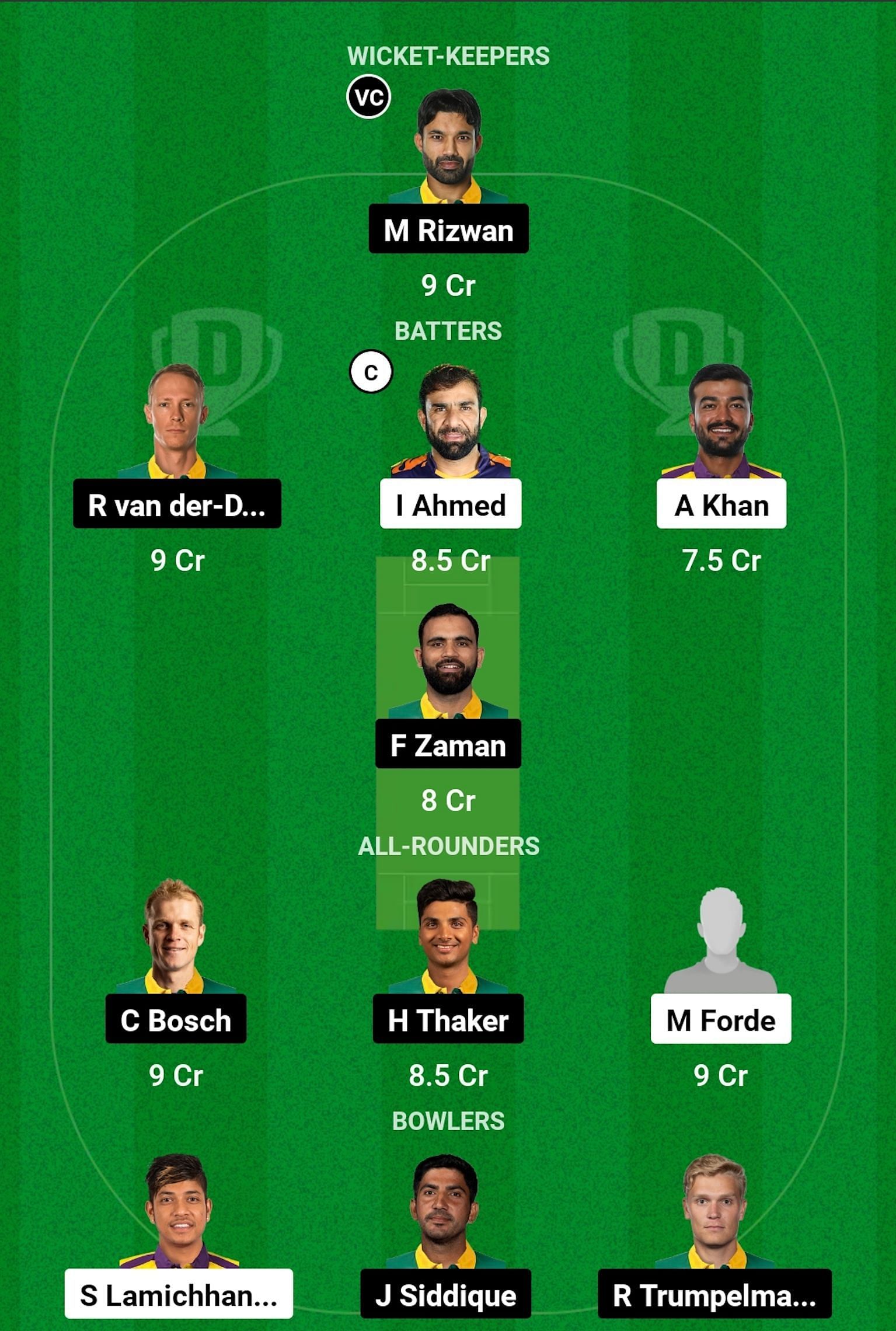 SJ vs VK Dream11 Prediction, Qualifier 1, Grand League Team