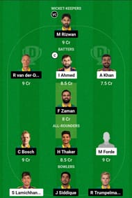 SJ vs VK Dream11 Prediction, Qualifier 1, Grand League Team