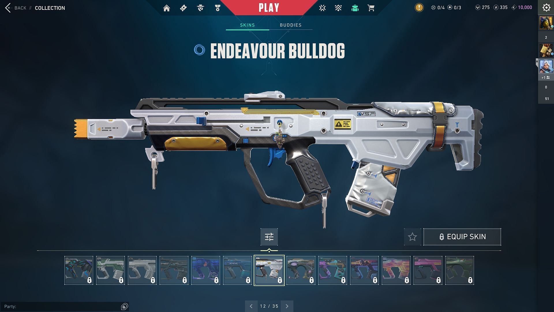 Endeavour Bulldog (Image via Sportskeeda and Riot Games)