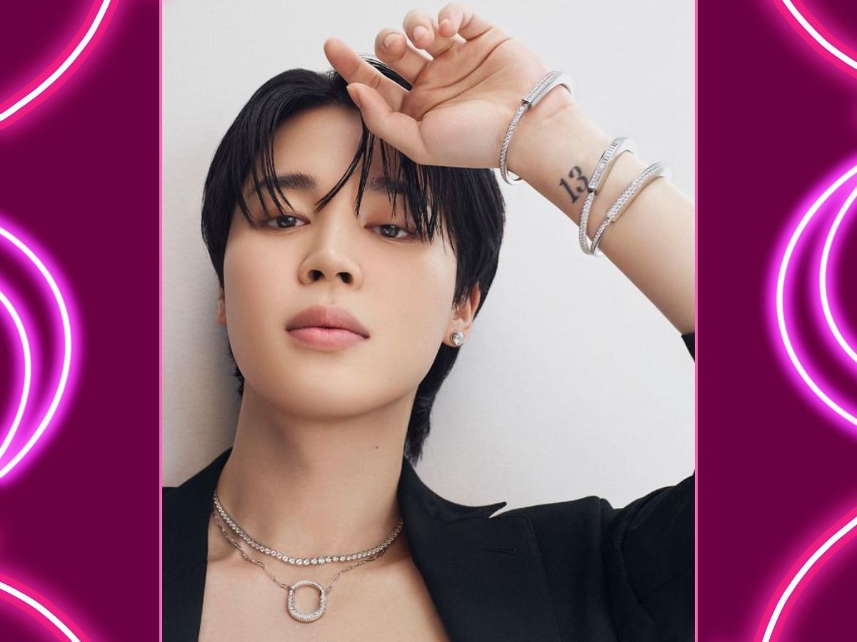 K-Pop sensation Jimin poses for Tiffany &amp; Co.&rsquo;s Lock campaign (image via Sportskeeda)