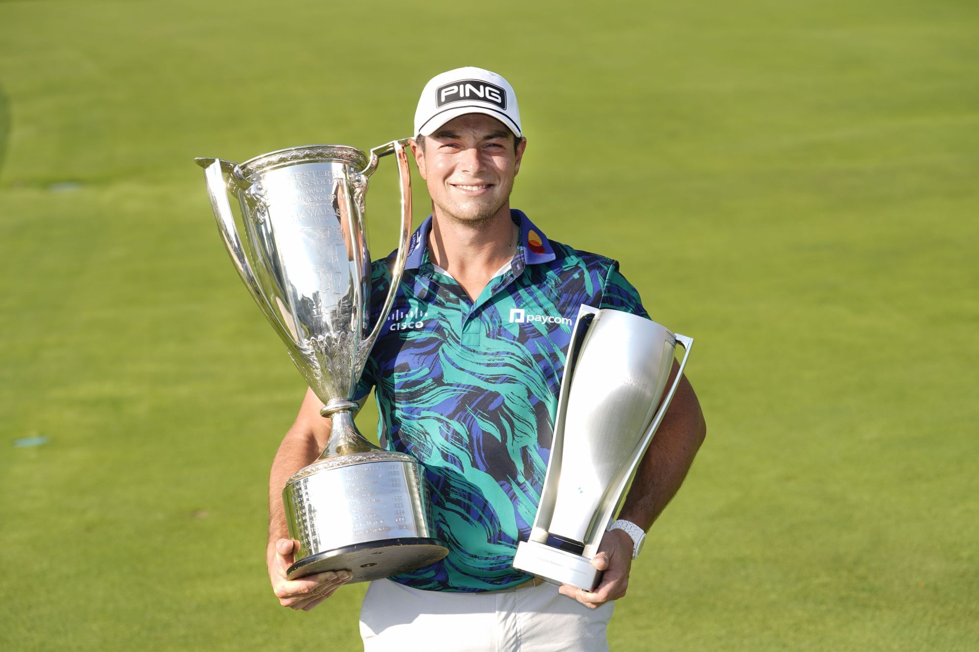 Viktor Hovland won the BMW Championship