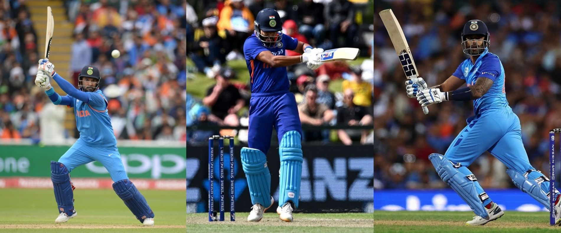 Yuvraj Singh, Shreyas Iyer, Suryakumar Yadav