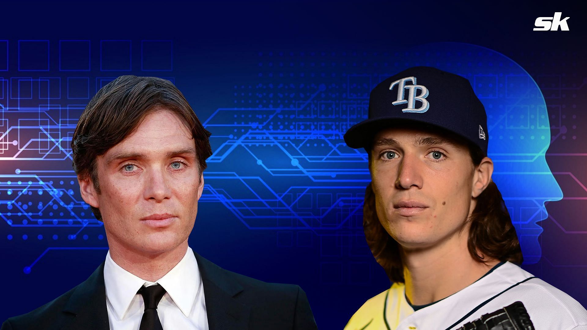 Actor Cillian Murphy comments on Rays doppelganger Tyler Glasnow