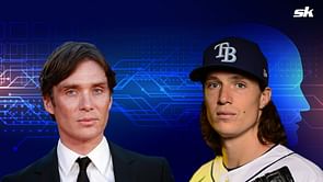Tyler Glasnow clarifies viral Cillian Murphy lookalike image: "Not a real photo"