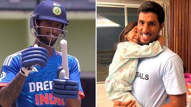 "It was all about Sammy"- Tilak Varma opens up on celebration for Rohit Sharma's daughter Samaira