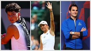 Roger Federer makes appearance alongside Iga Swiatek & Ben Shelton in New York as the On ambassadors unveil their US Open 2023 outfits