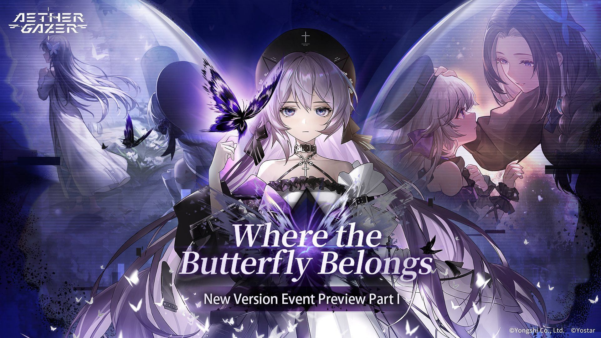 Where the Butterfly Belongs will conclude on September 4, 2023, in Aether Gazer (Image via Yostar Games)