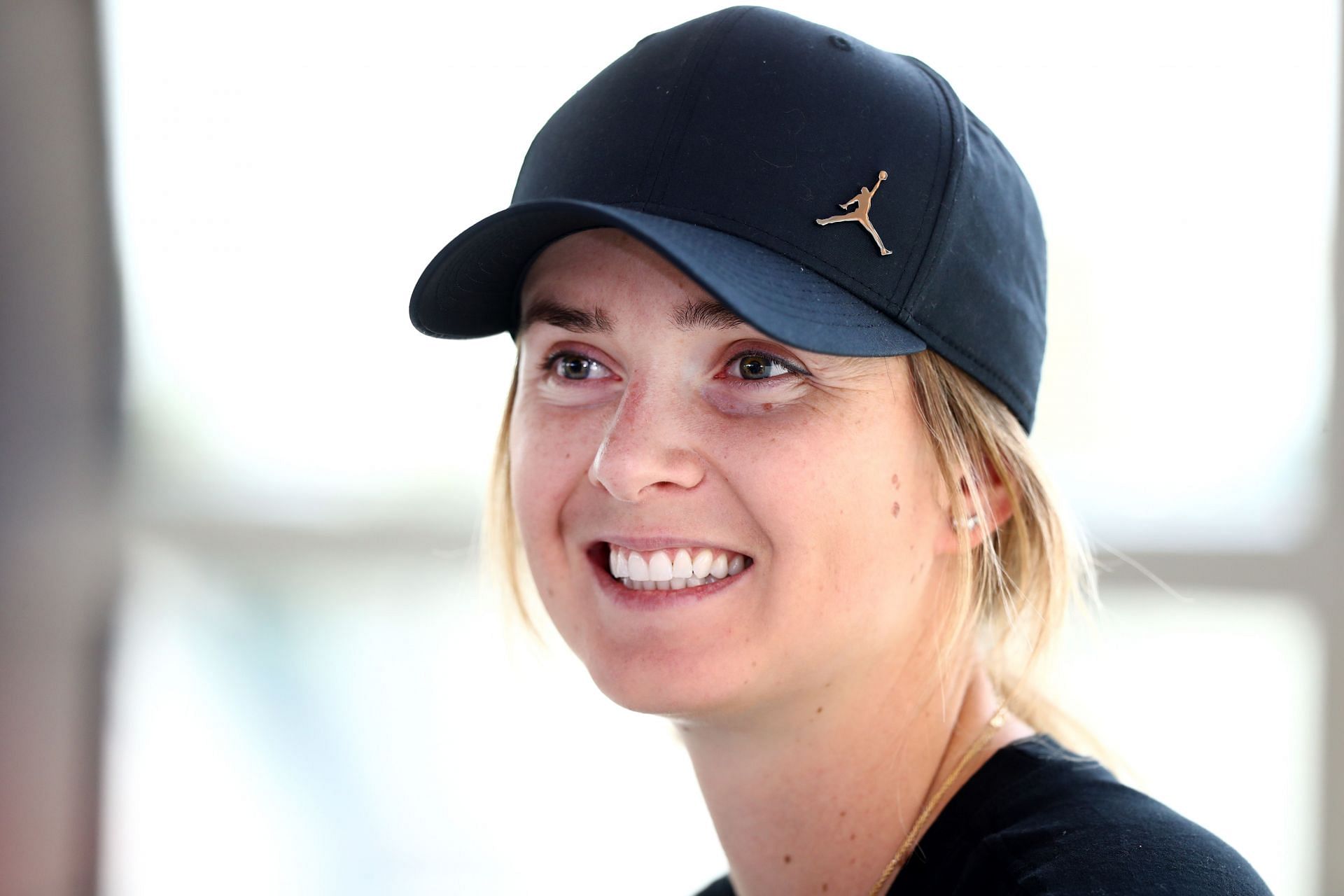 Elina Svitolina at the 2023 Dubai Tennis Championships