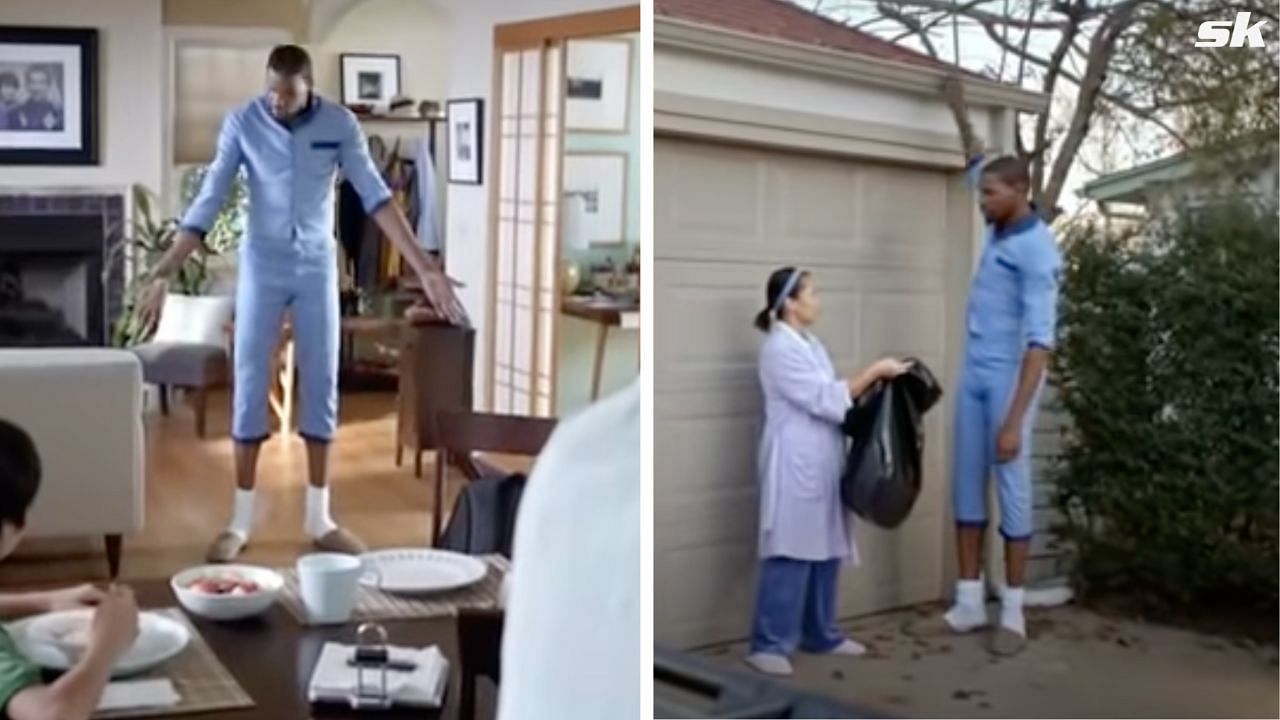 Kevin Durant&rsquo;s hilarious commercial show his ridiculous reach 