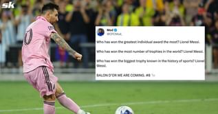 "Ronaldo could never" "The king of football" - Twitter explodes as Lionel Messi wins first trophy as Inter Miami player after Leagues Cup triumph