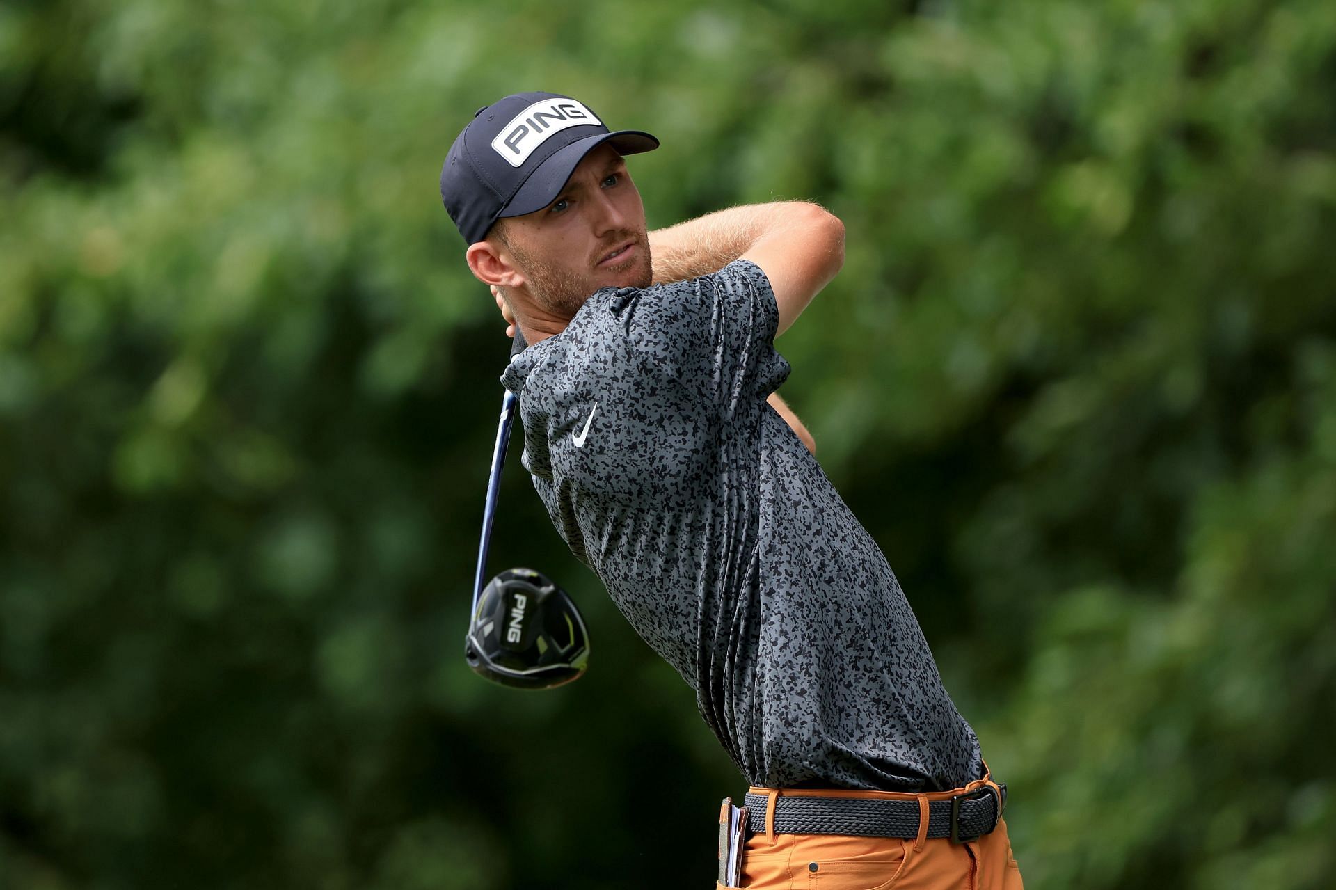 Michael Feagles at the BMW Charity Pro-Am (Image via Getty)