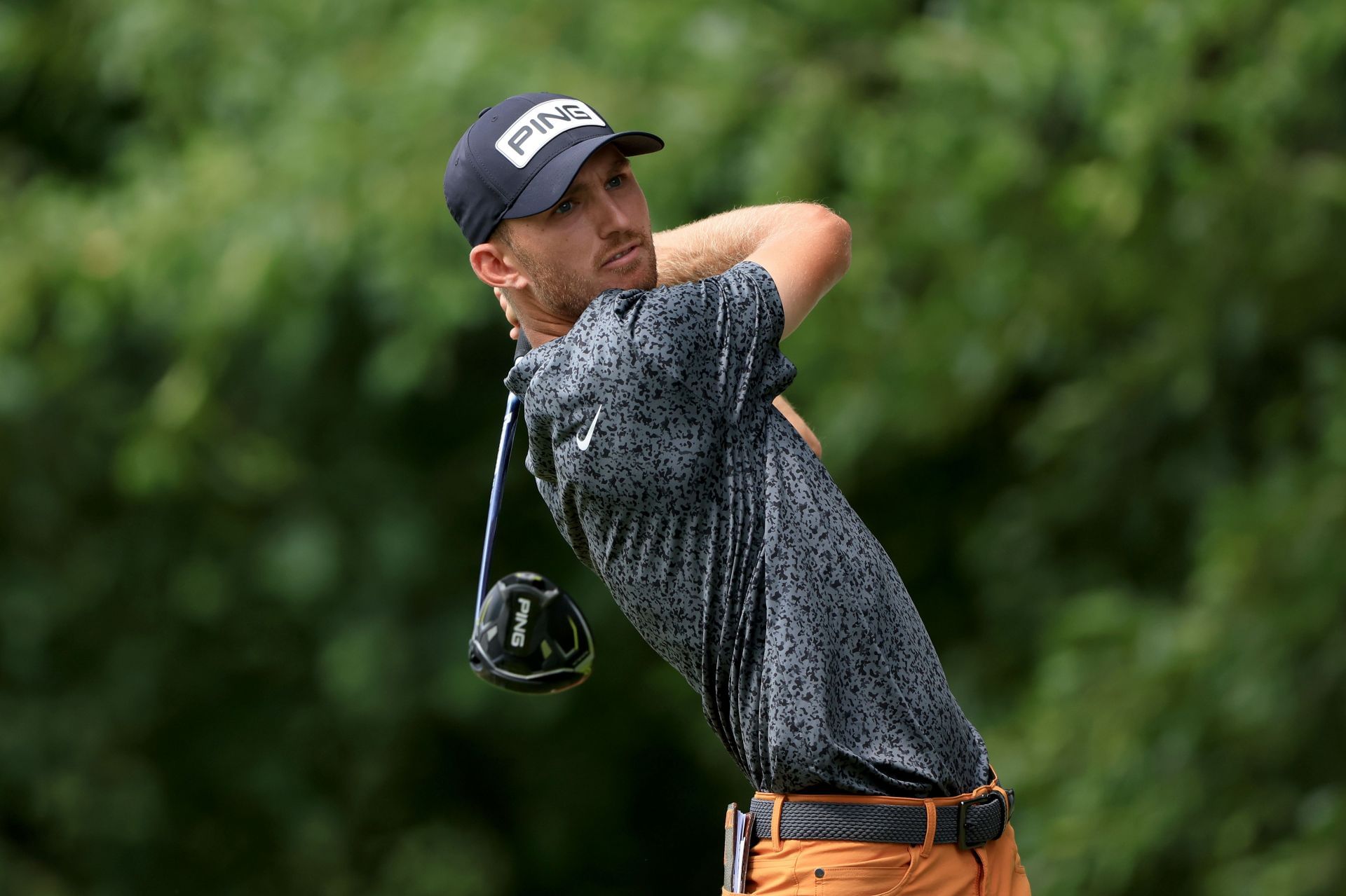 Michael Feagles at the BMW Charity Pro-Am (Image via Getty)