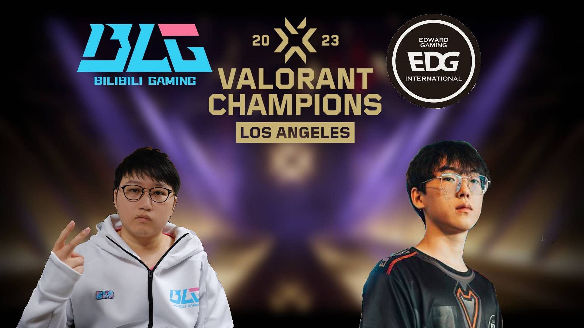 Bilibili Gaming vs EDward Gaming at Valorant Champions 2023 (Image via Sportskeeda)