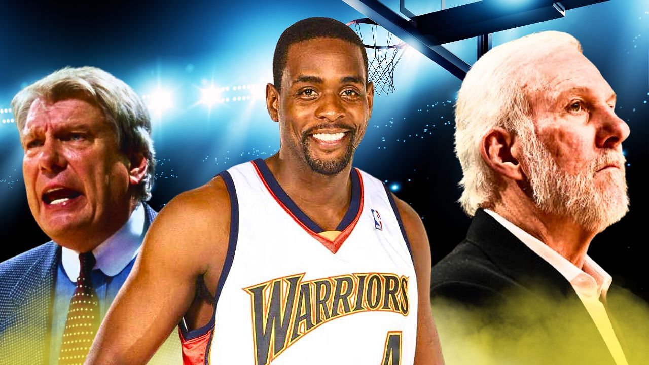 Don Nelson and Gregg Popovich coached Chris Webber in his rookie season with the Golden State Warriors.
