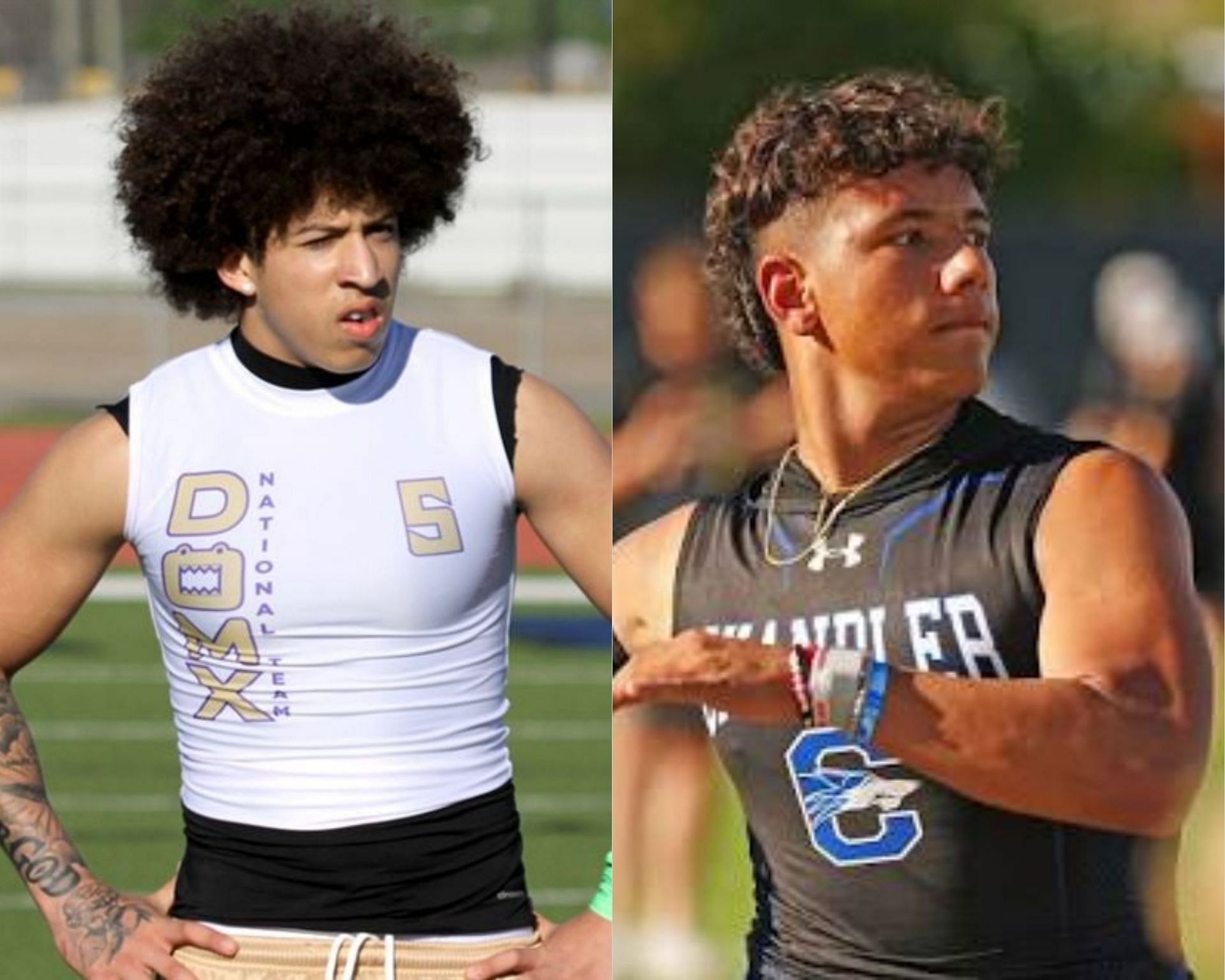 Georgia football commits Jaden Perlotte and Dylan Raiola