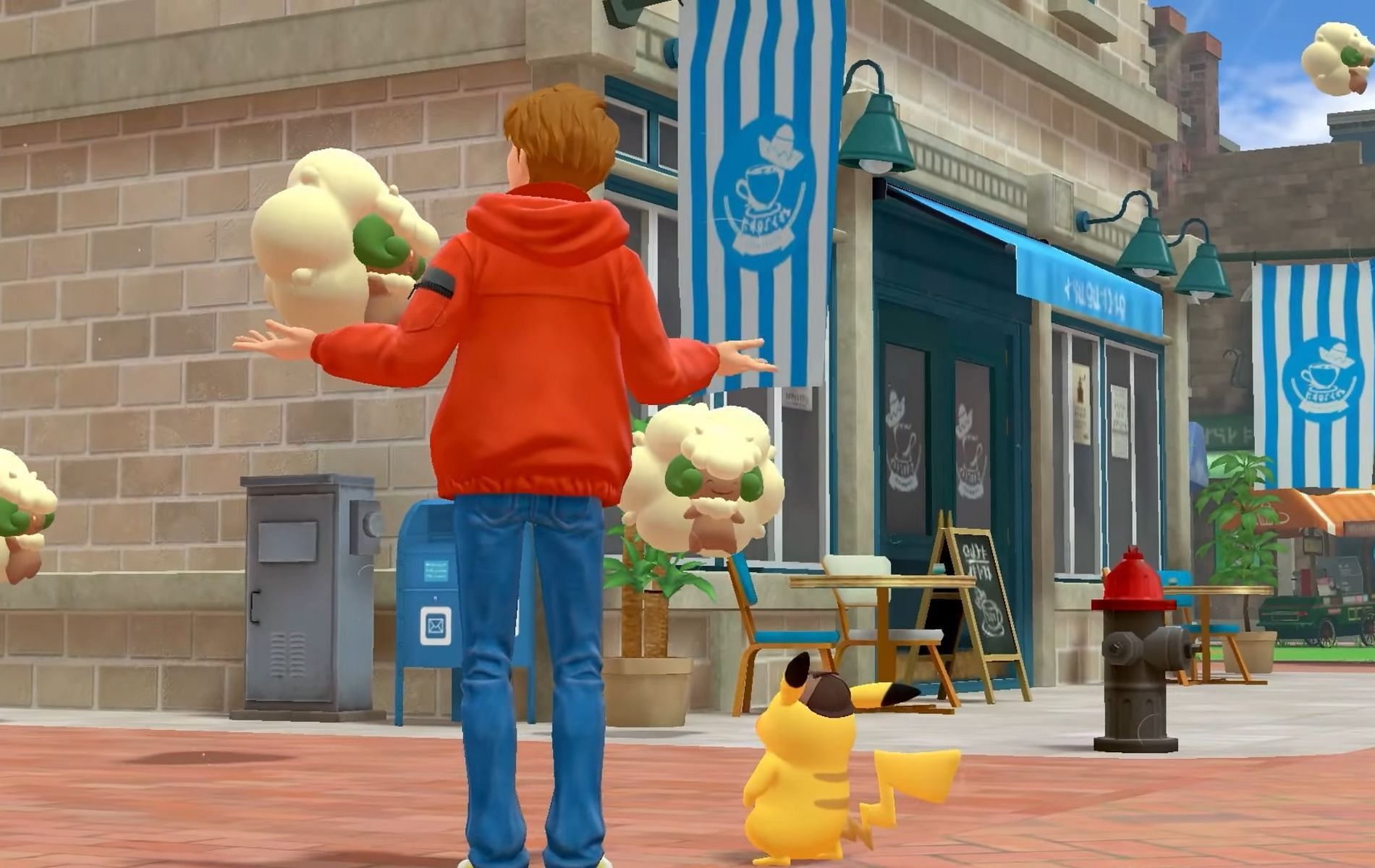 Screenshot from the official Detective Pikachu Returns with a Bolt of Brilliance trailer