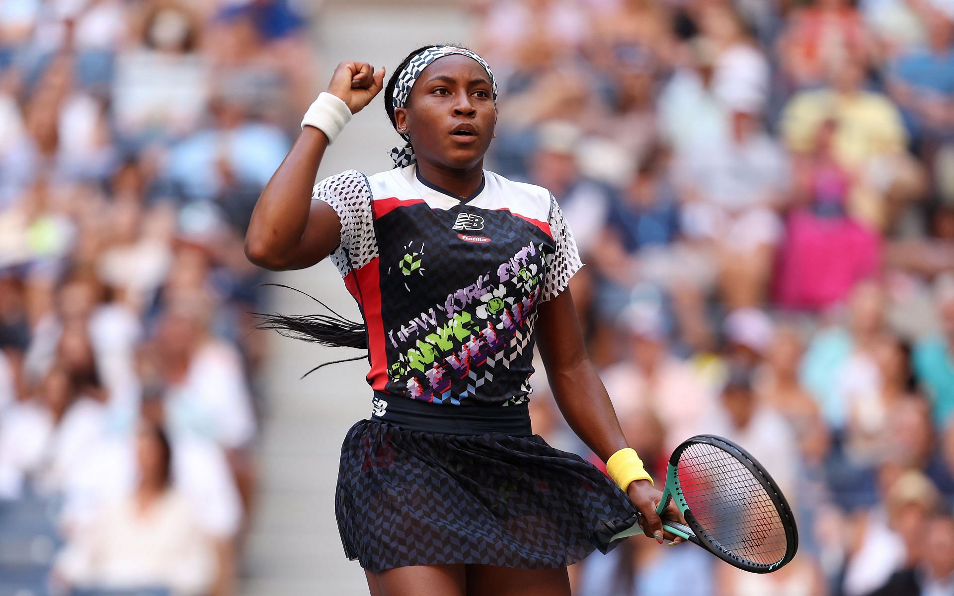 Coco Gauff at the 2022 US Open.