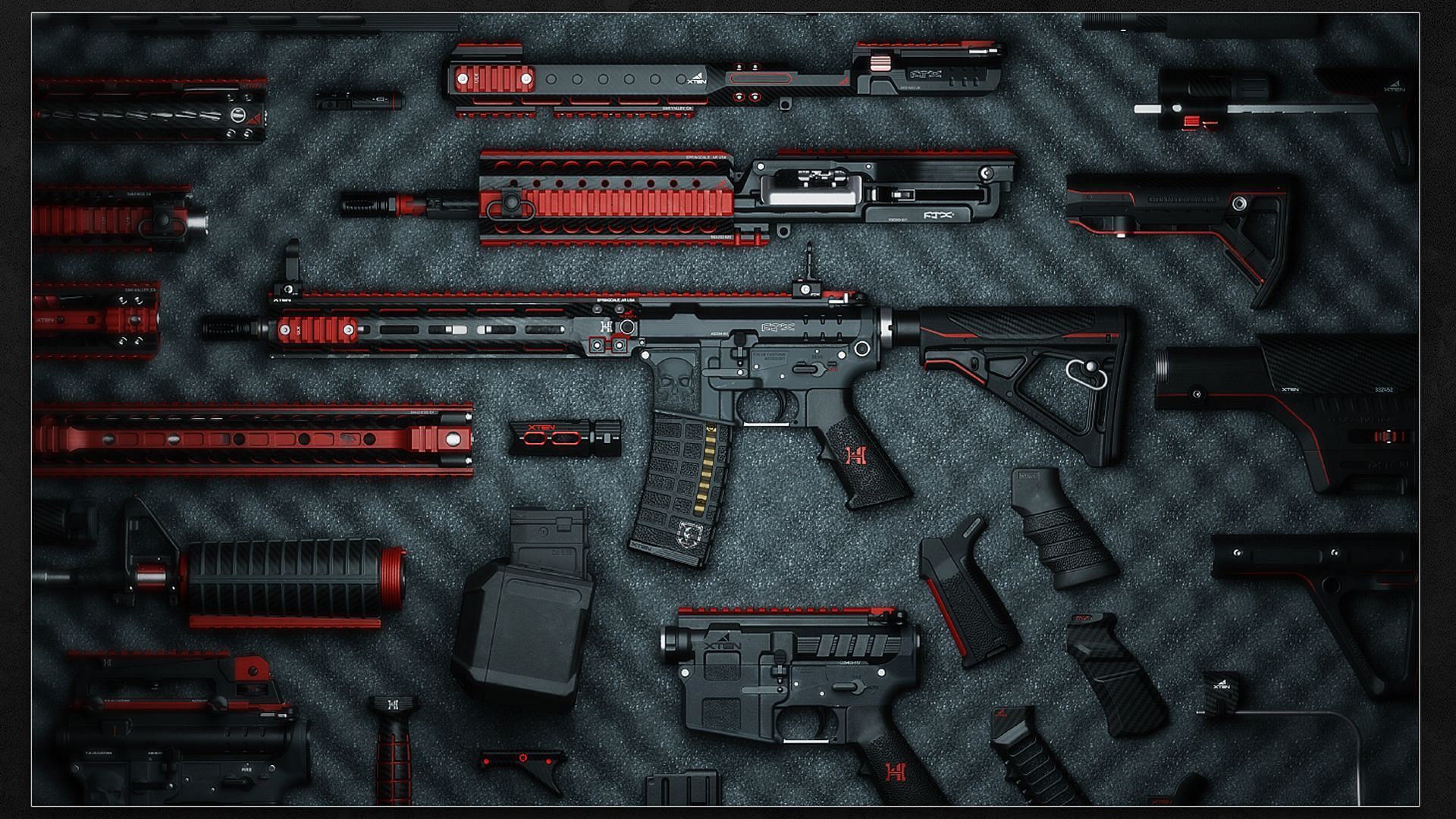 Modern Warfare 2 gunsmith system (Image via Activision)