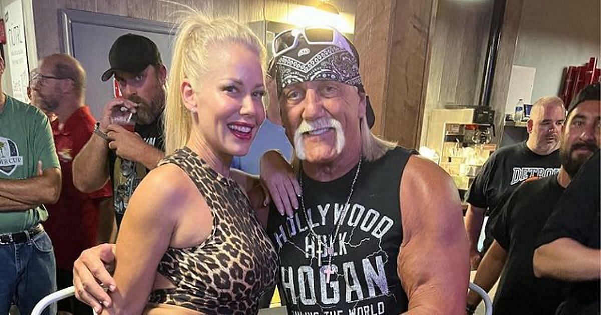 WWE: Hulk Hogan, 69, engaged to yoga instructor Sky Daily, 44 | Metro News