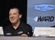 “The officials?”: Stewart-Haas Racing drivers take a guess at Tony Stewart’s arch-nemesis in a hilarious video