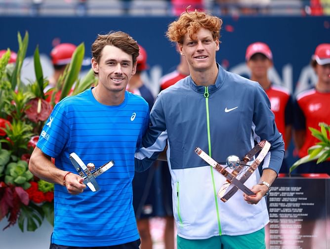 ATP rankings update: Jannik Sinner and Alex de Minaur both reach career highs after Canadian Open exploits, Holger Rune debuts in Top 5